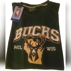 Unisex Milwaukee Bucks Nike Hunter Green Legend On-Court Practice L/Sleeve sz XL